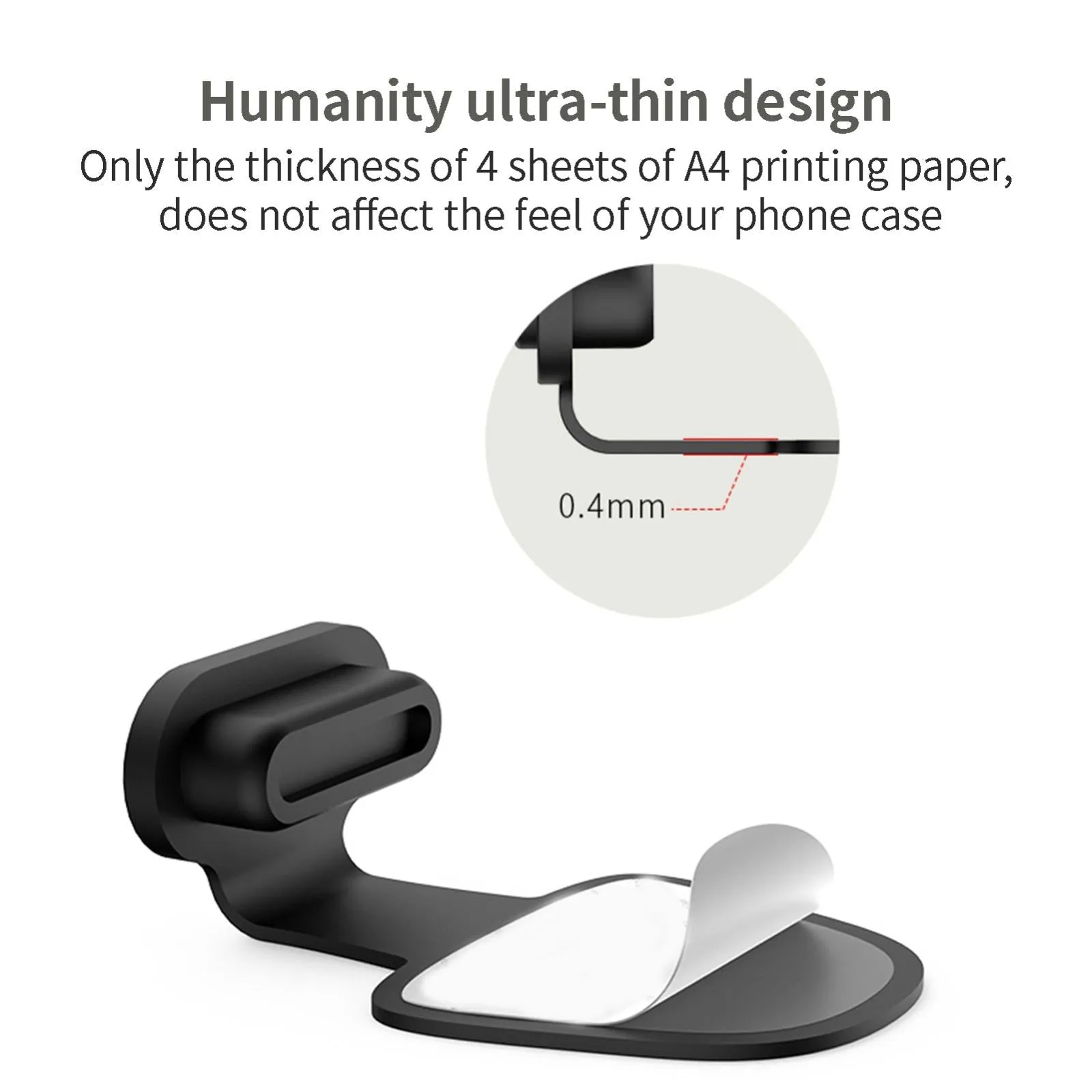 10-Pack Silicone Anti-Dust Plugs For Mobile Charging Ports