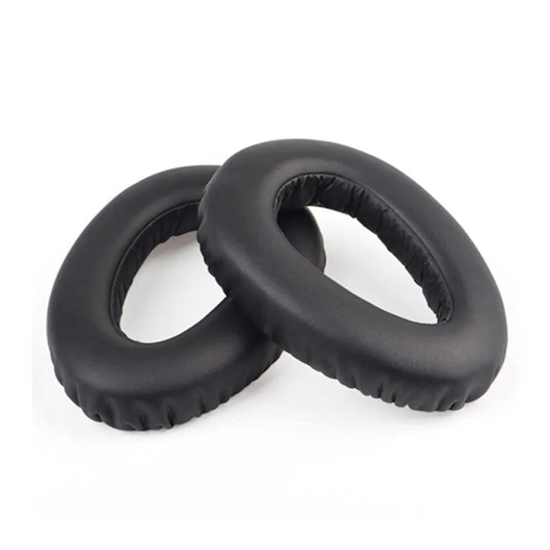 2-pack Headphone Sponge Covers for Sennheiser Pxc550 / Mb660 - Black