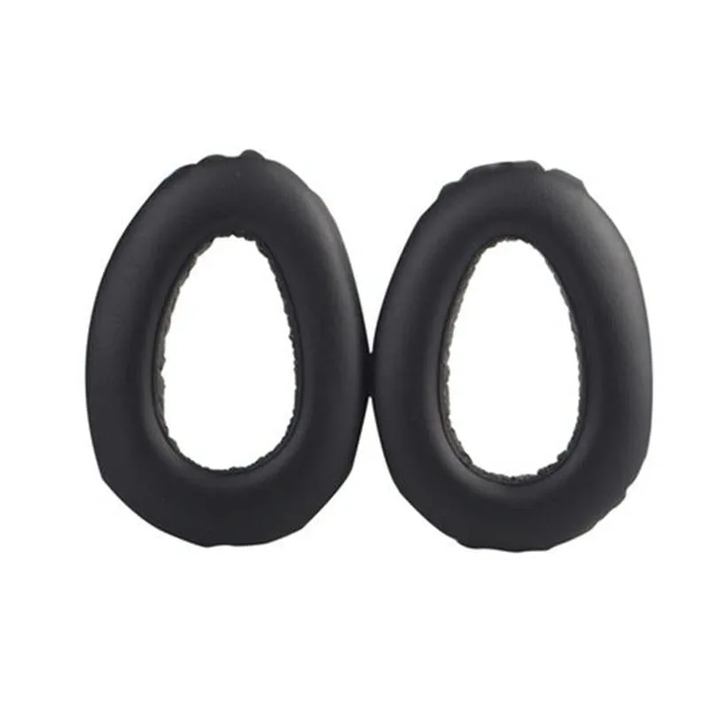 2-pack Headphone Sponge Covers for Sennheiser Pxc550 / Mb660 - Black