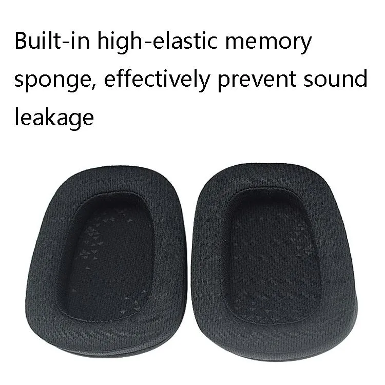 2-pack Net Cloth Headphone Earmuffs for Logitech G633 / G933 / G933s