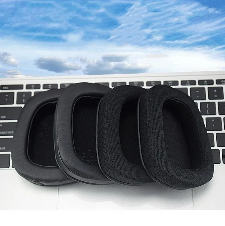 2-pack Net Cloth Headphone Earmuffs for Logitech G633 / G933 / G933s