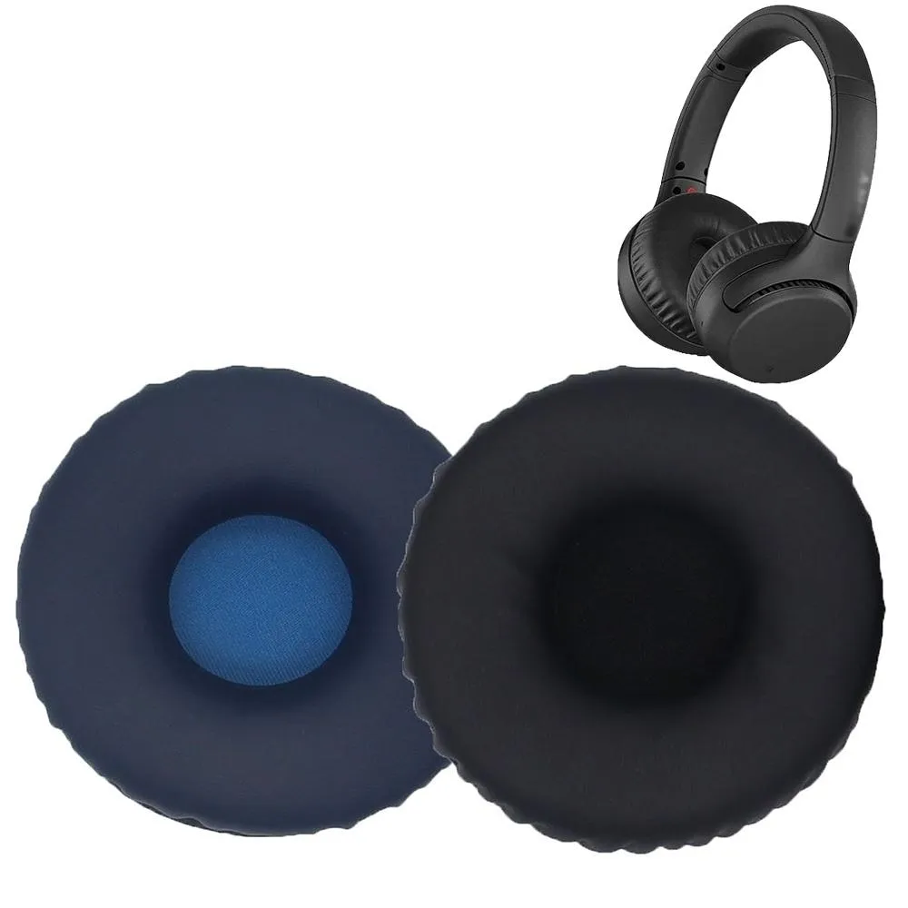 2-pack Sony Wh-xb700 Headphone Leather Earmuff Cover - Black