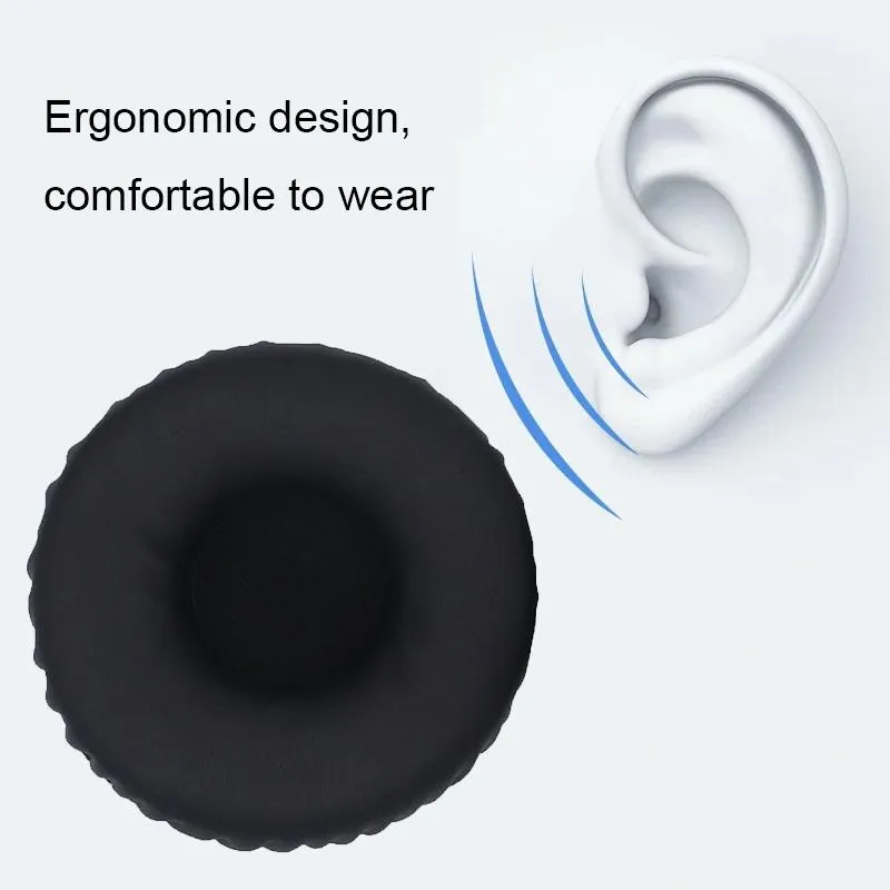 2-pack Sony Wh-xb700 Headphone Leather Earmuff Cover - Black