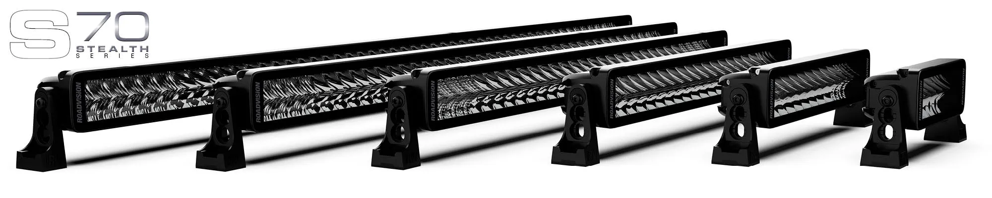 21" Stealth Straight Dual Row Light Bar