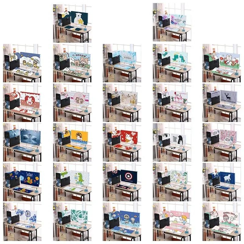 22" Desktop Computer LCD Monitor Dust-Proof Cover | Cloth Material | Lovers Swan