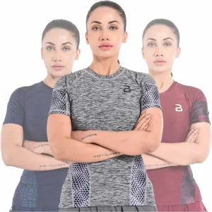 2BOLD Womens Rash Guard Compression Shirts, UPF 50  Athletic, Hiking, Swim Shirt, Yoga, MMA, Quick Dry Rash Guard for Womens