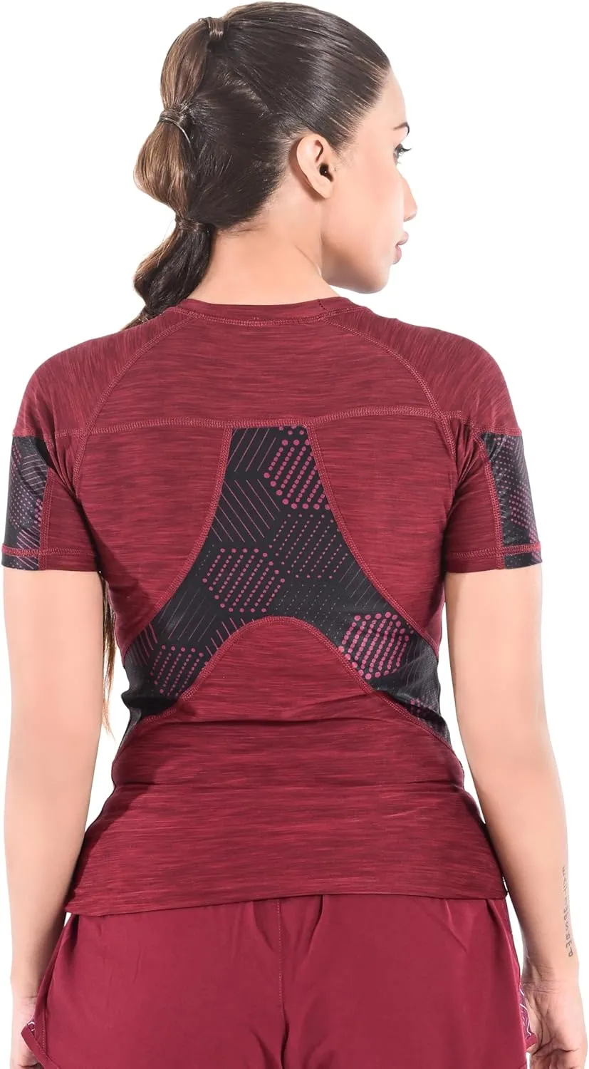 2BOLD Womens Rash Guard Compression Shirts, UPF 50  Athletic, Hiking, Swim Shirt, Yoga, MMA, Quick Dry Rash Guard for Womens