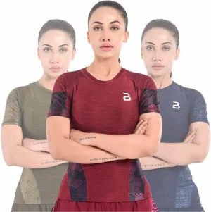 2BOLD Womens Rash Guard Compression Shirts, UPF 50  Athletic, Hiking, Swim Shirt, Yoga, MMA, Quick Dry Rash Guard for Womens