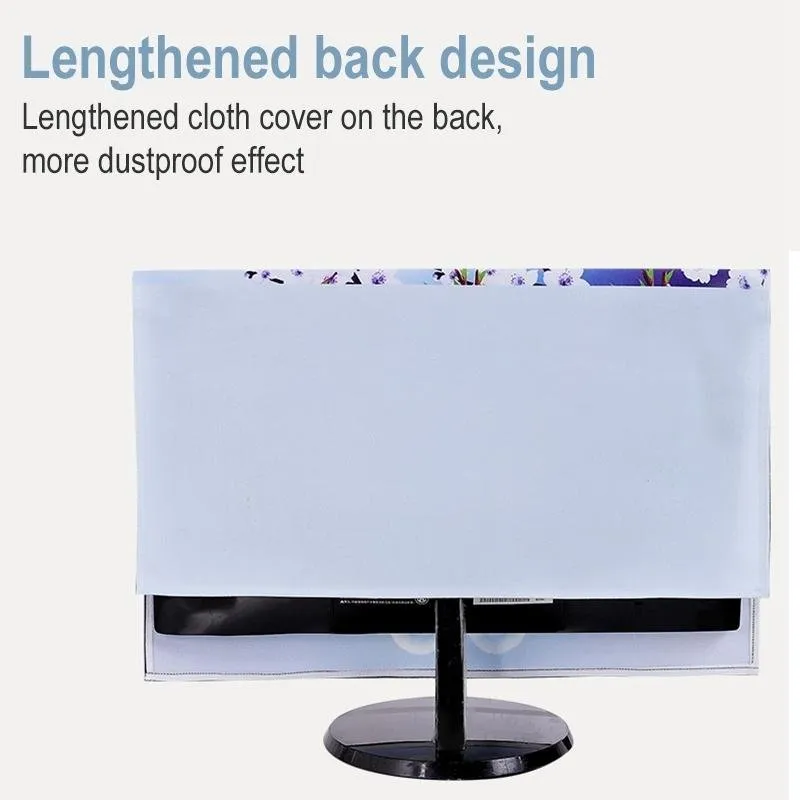 32” Dust-Proof Cover | Desktop Computer LCD Monitor | Catch Butterflies