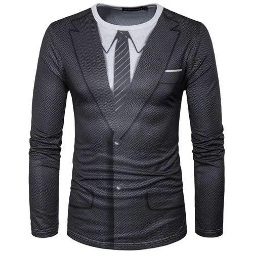 3D-Print Classic Christmas Long-Sleeved T-Shirt (19 Varieties)