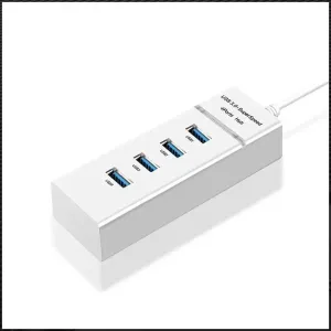 4 Port Usb Hub for High Speed Pc Connectivity