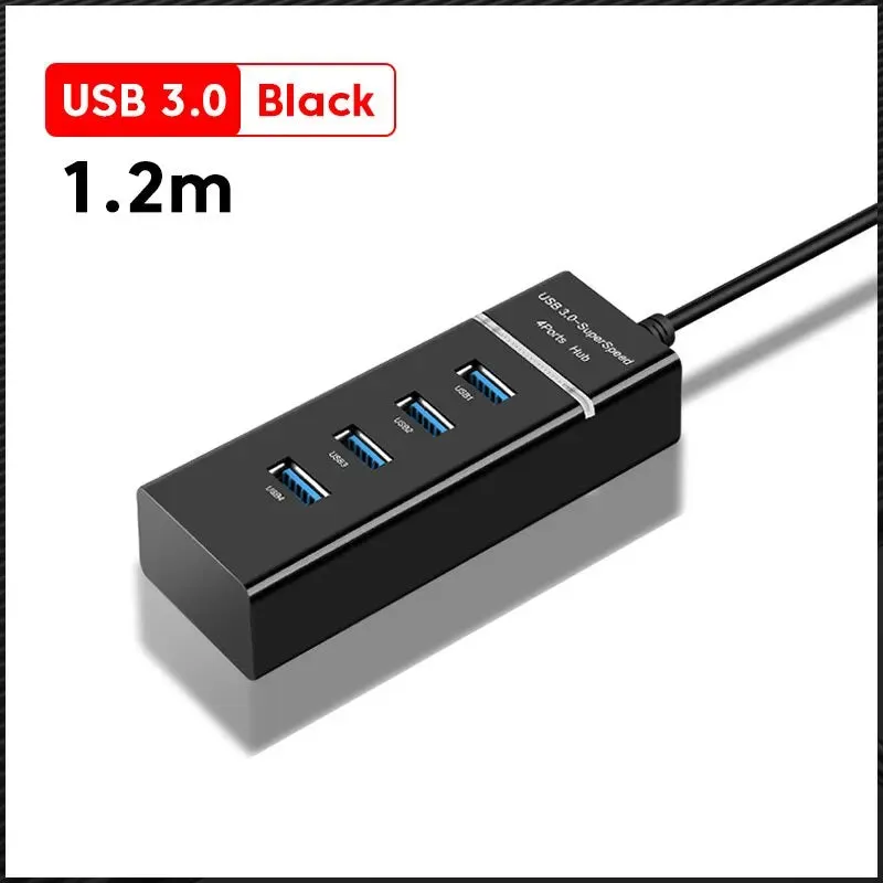 4 Port Usb Hub for High Speed Pc Connectivity