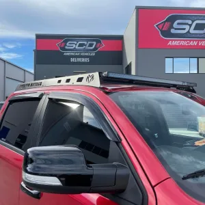 40" Stealth Straight Single Row Light Bar on Roof