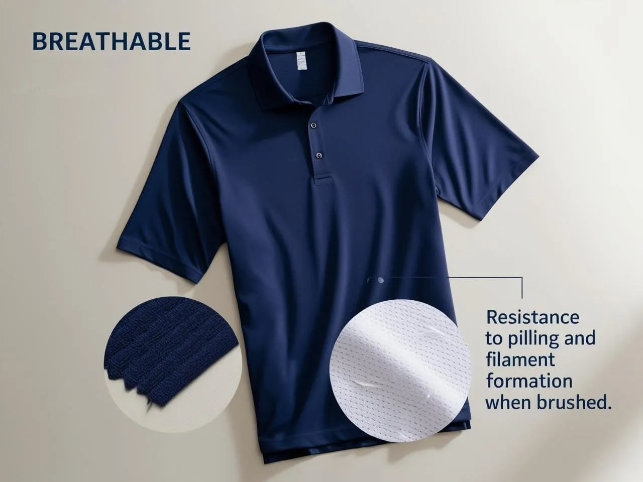 5 Pack Polo Shirts for Men Quick Dry Performance Short Sleeve Golf Moisture Wicking Athletic Collar Tops