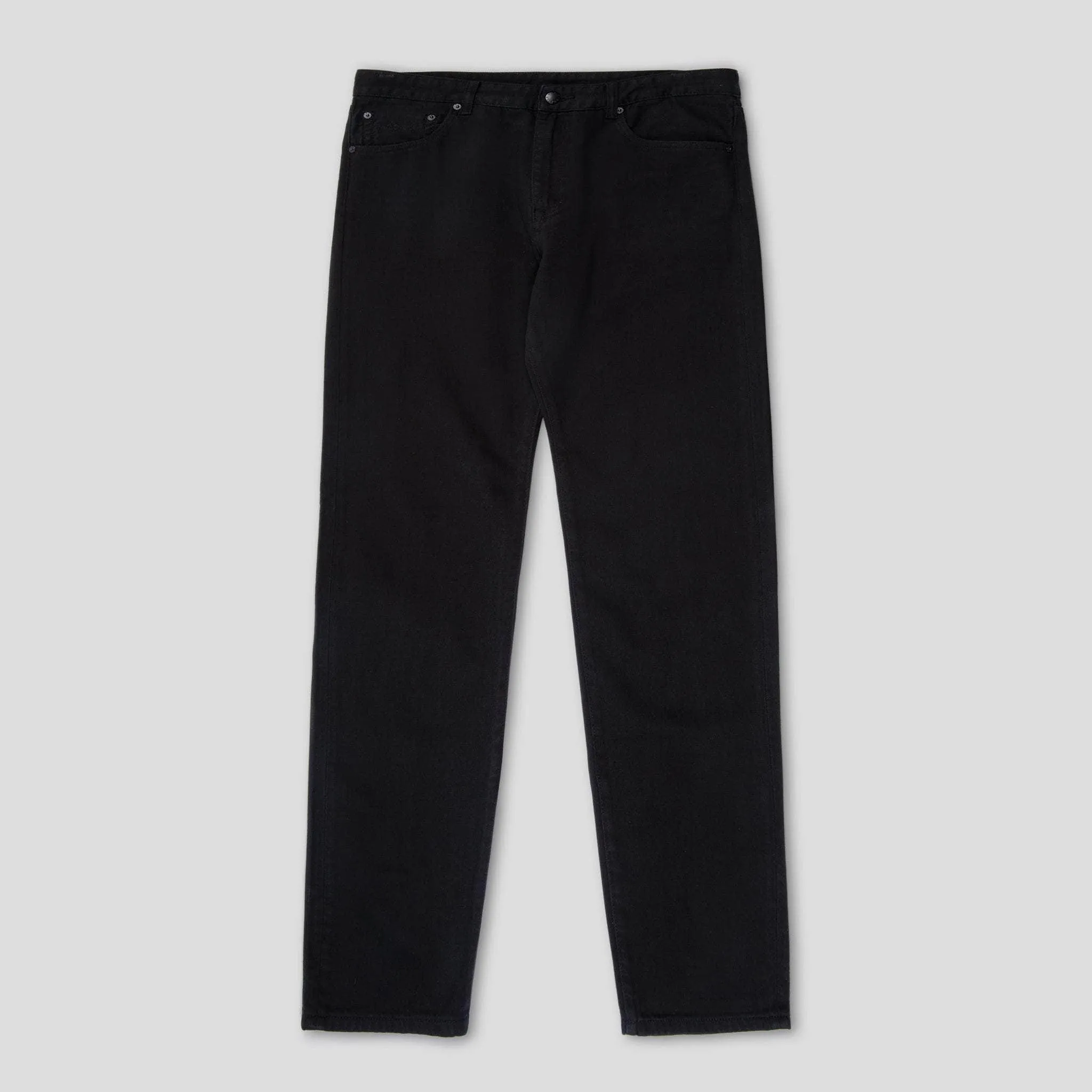 5 Pocket Regular-Fit Denim Jean Black