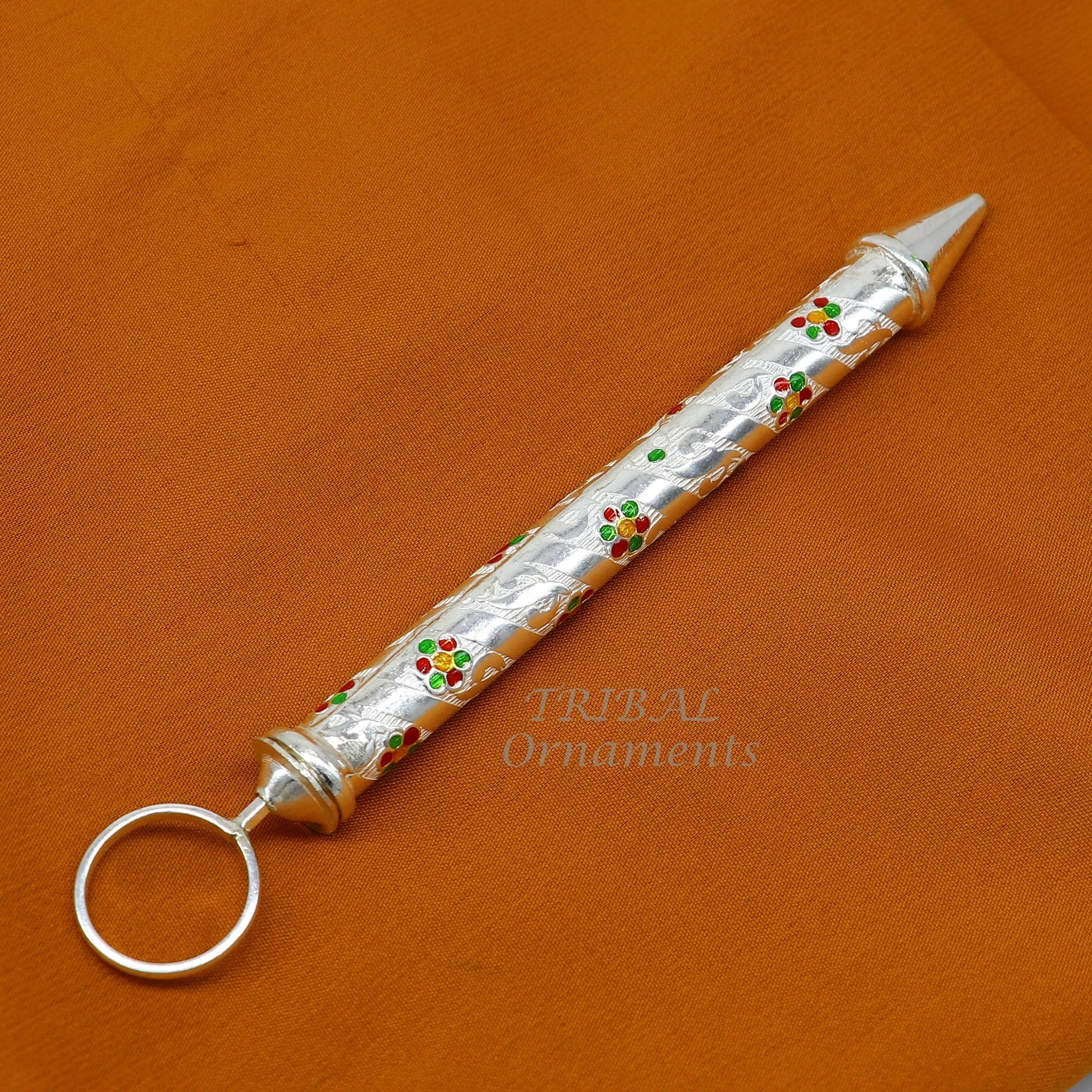 925 sterling silver new trendy Holi special Laddu Gopala colorful water Pichkari and Bucket best gift to Lord Krishna accessories su1010