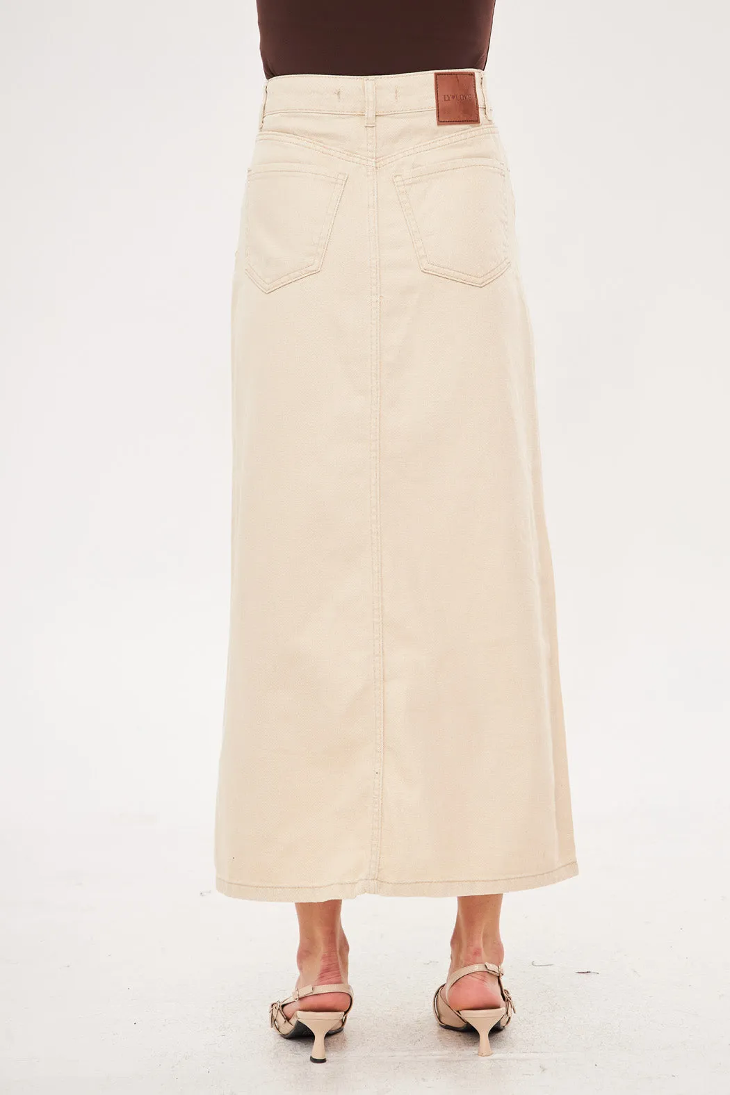 A-Line Maxi Skirt
