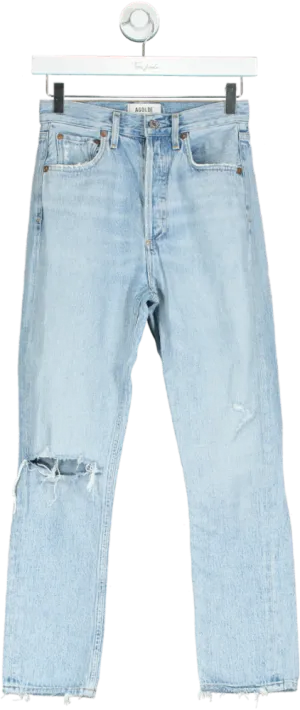 AGOLDE Light Blue Riley Jeans W23