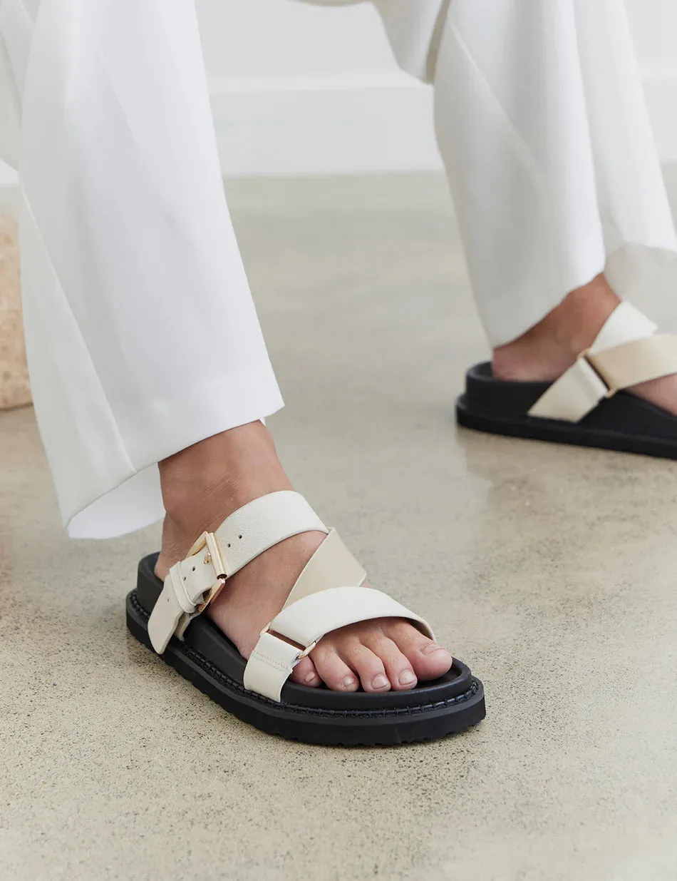 AKI SLIDE - CREAM / NUDE