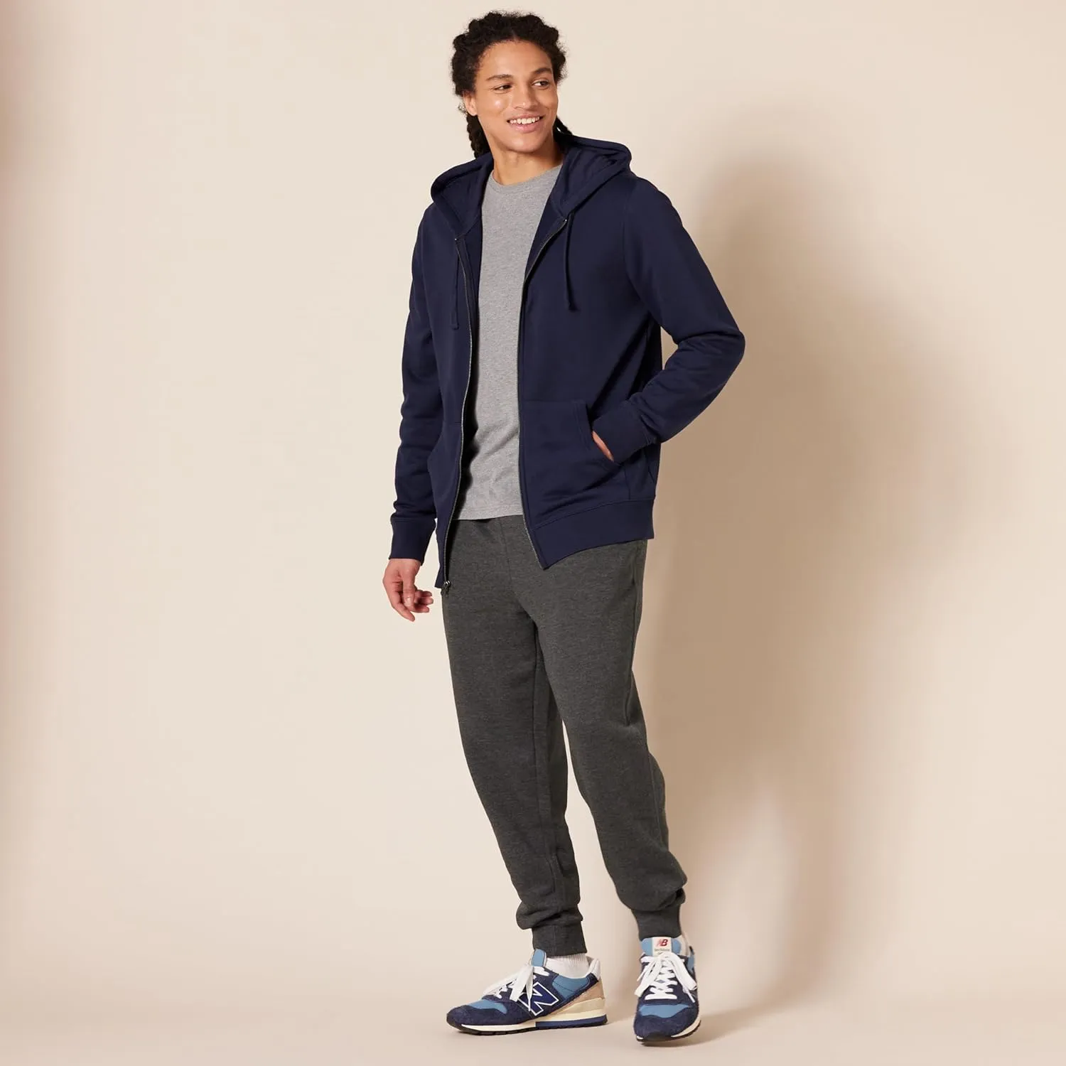 Amazon Essentials Men's Joggers Sweatpants, Fleece, Comfortable Fit