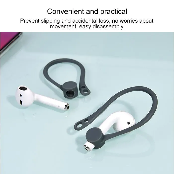 Anti-lost Wireless Headphones with Lanyard for Apple 1 / 2 - White