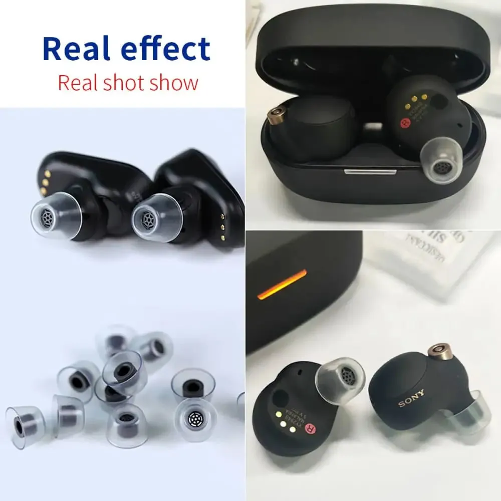 Anti-slip Avoid Falling off Latex Ear Tips for Soundcore Liberty Air2 Pro, Ath-ck3tw Sport7tw Cks5tw Earbuds
