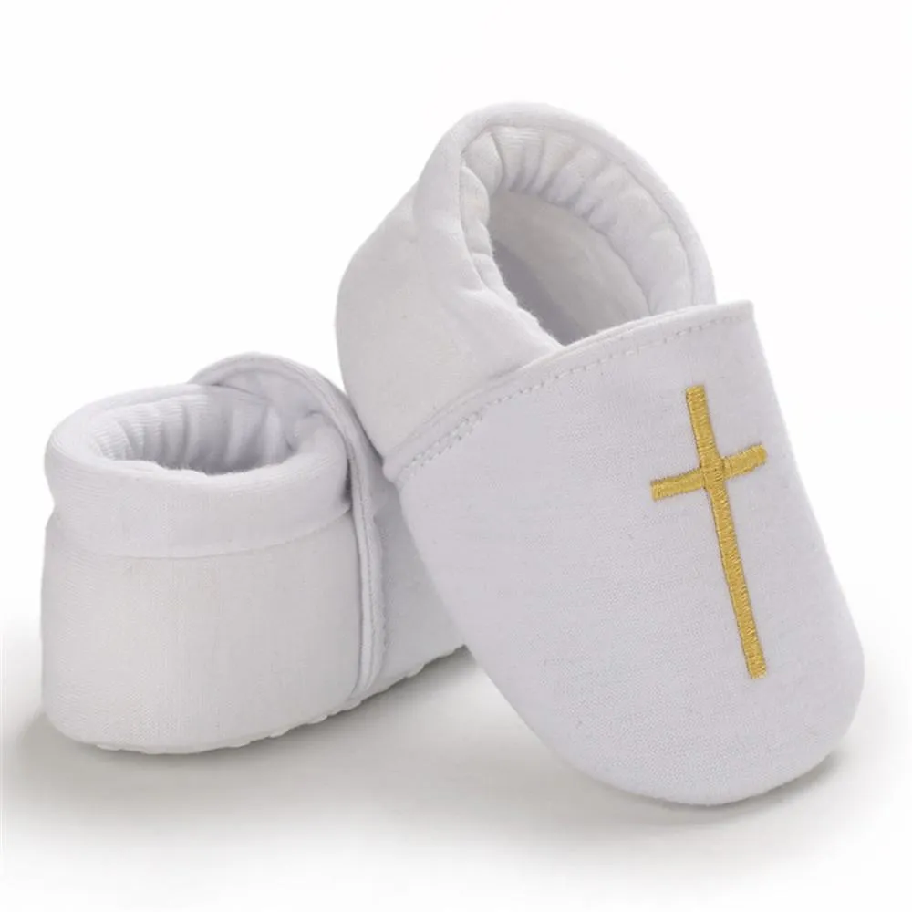 Baby Unisex Slip Ons Solid Comfy Shoes