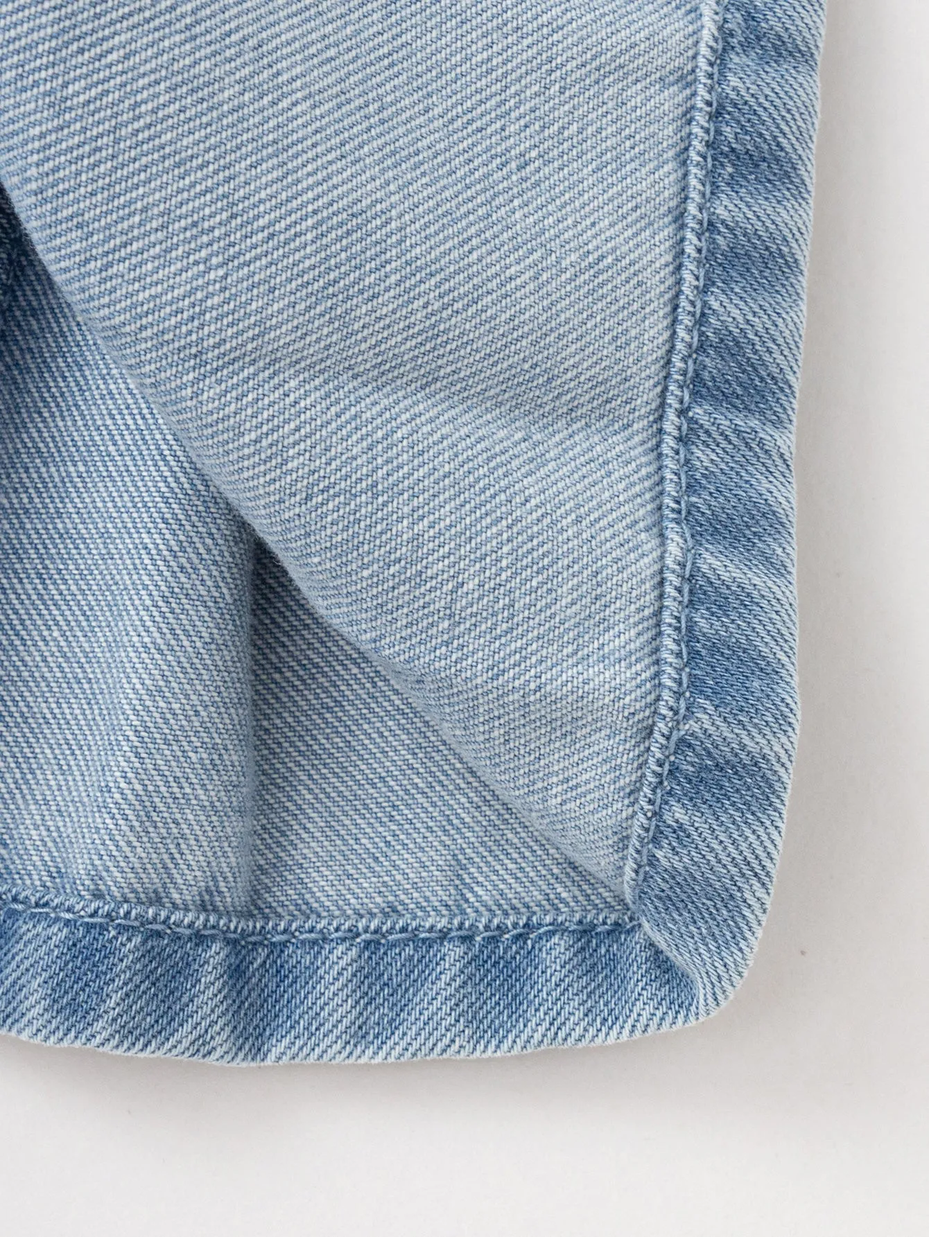 Balabala Children's Clothing Girls' Skirt Denim Pleated Skirt 2025 Spring New Style Dress Versatile