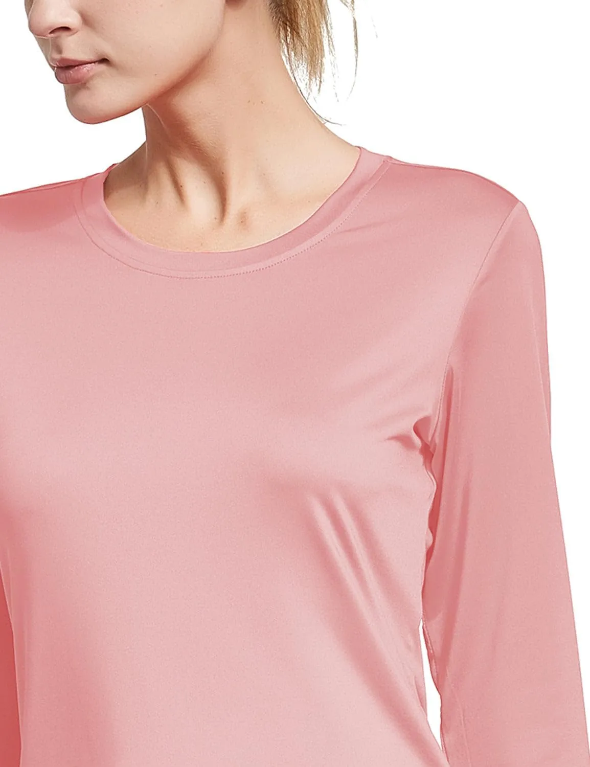 baleaf Long Sleeve Workout Tops for Women Running Athletic Shirts Active Quick Dry Lightweight Moisture Wicking