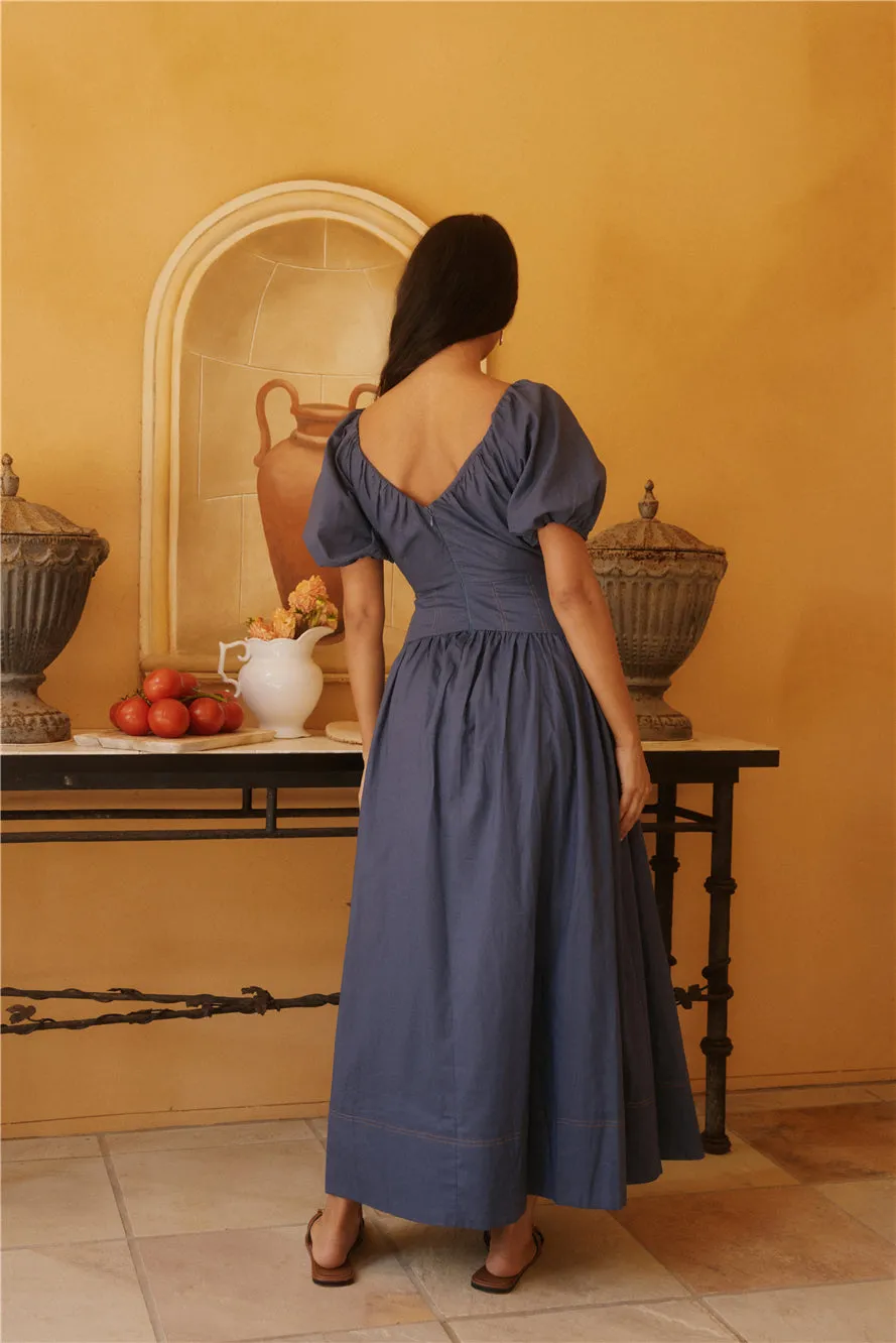 Bambi Blue Maxi Dress Navy