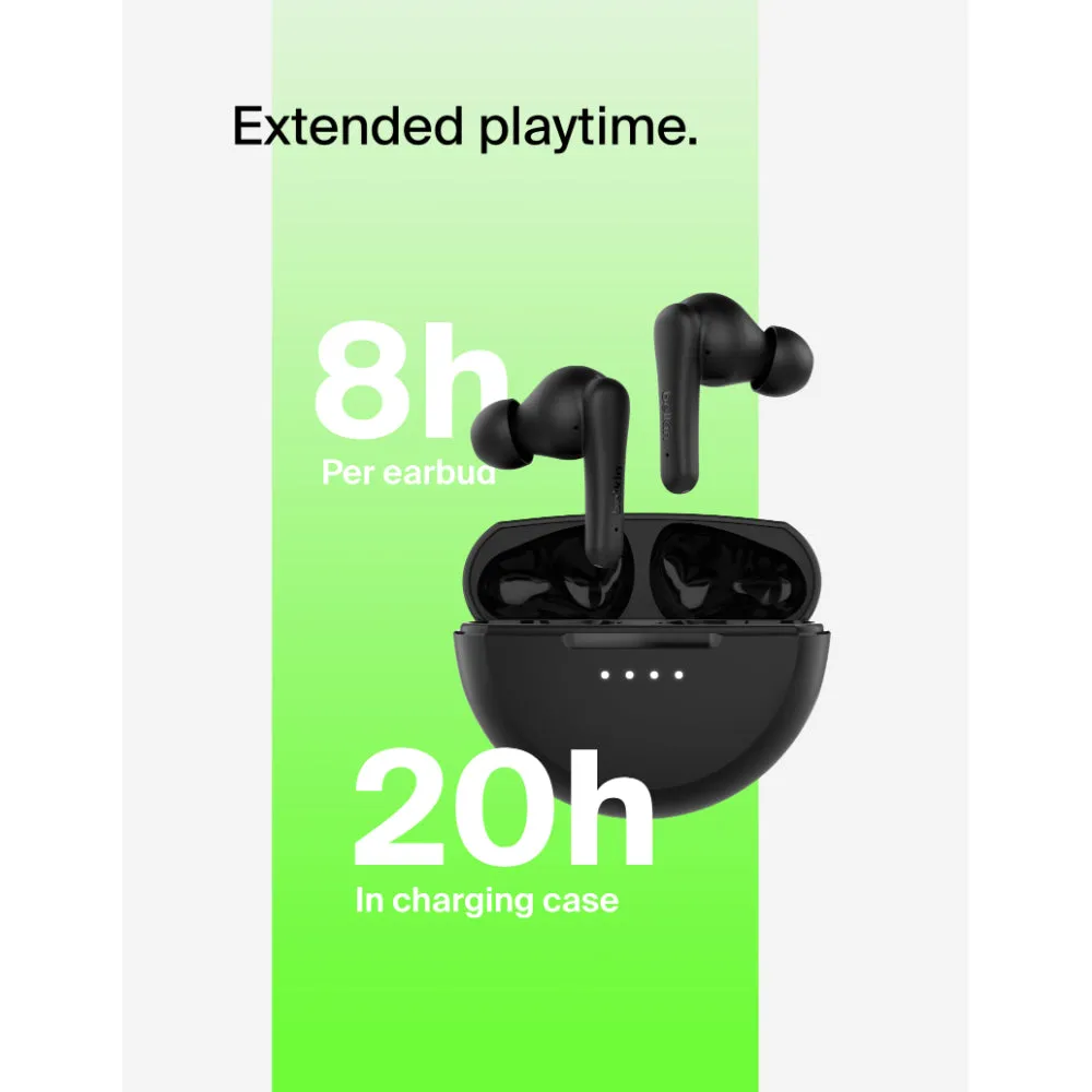 BELKIN Audio True Wireless SoundForm Rhythm Black