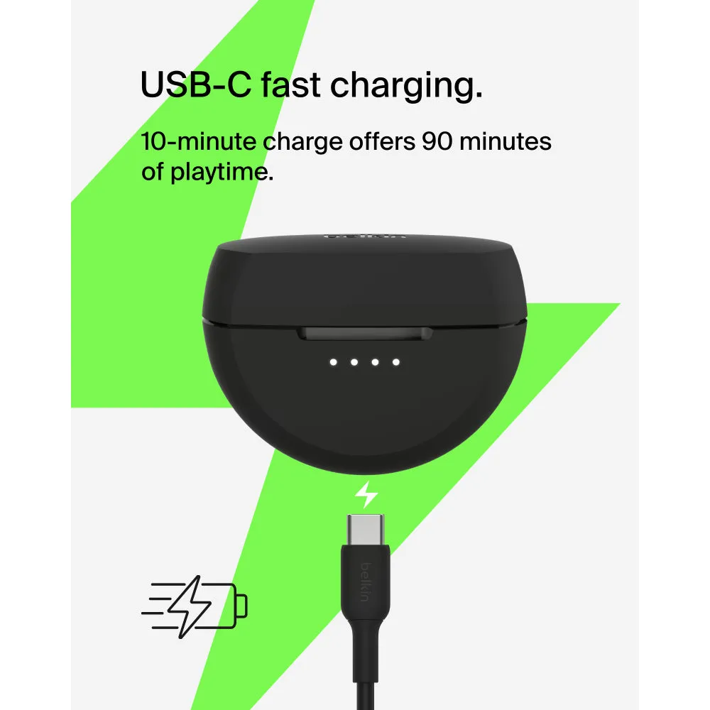 BELKIN Audio True Wireless SoundForm Rhythm Black