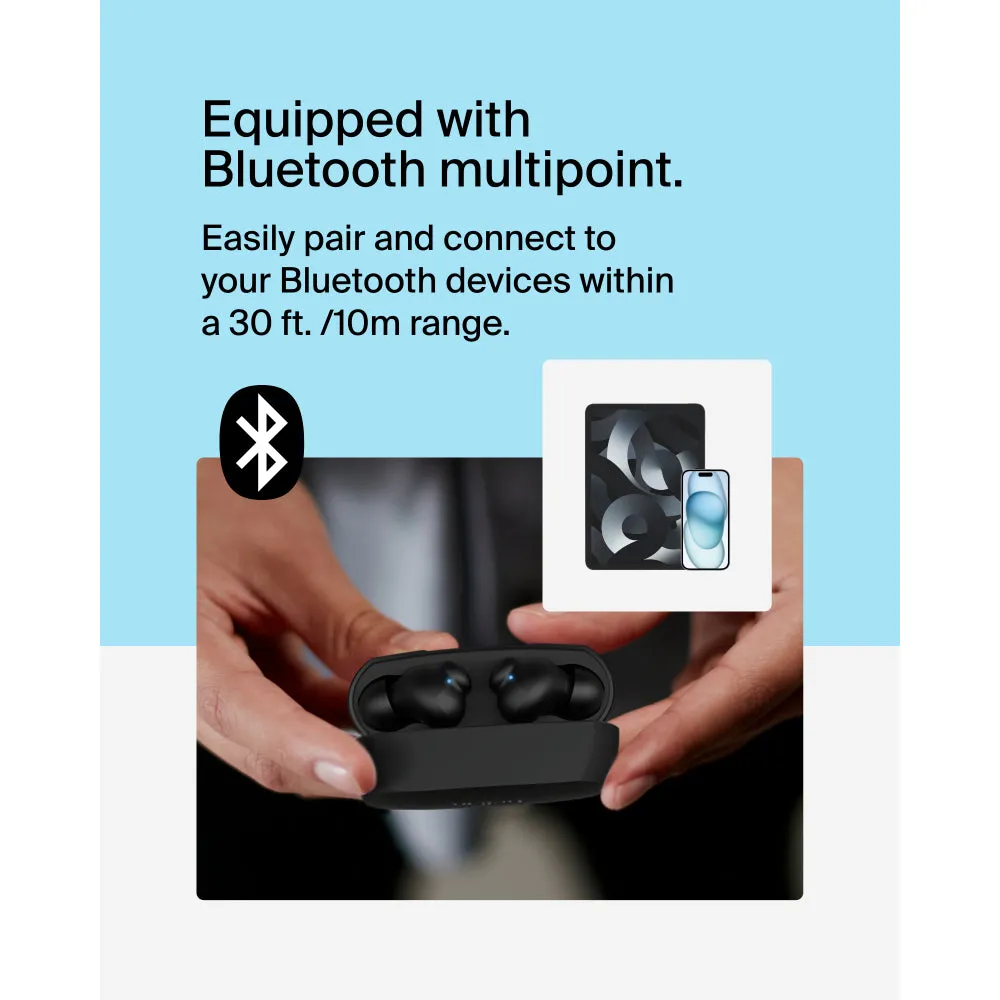BELKIN Audio True Wireless SoundForm Rhythm Black