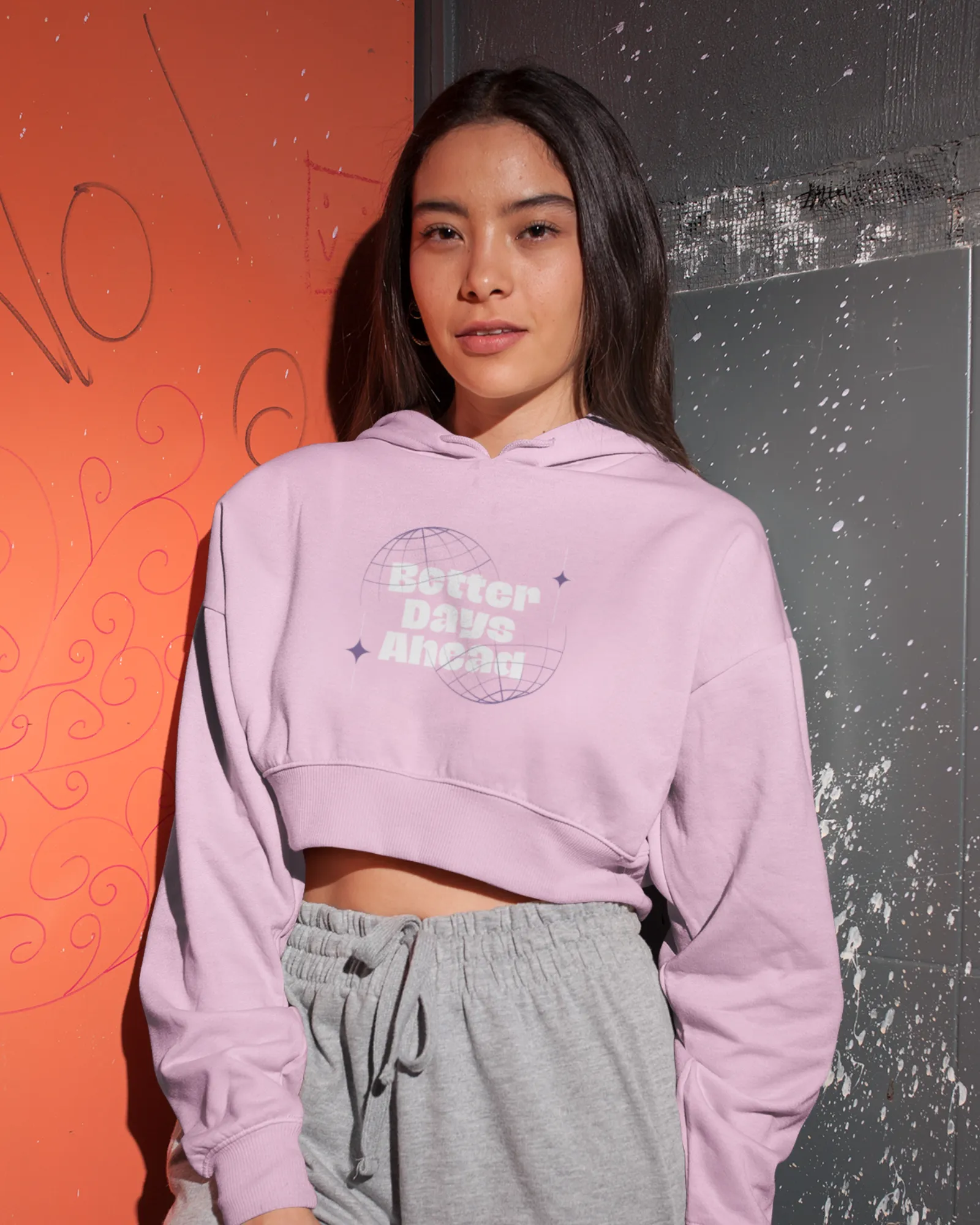 Better Days Ahead - Women's Crop Hoodies
