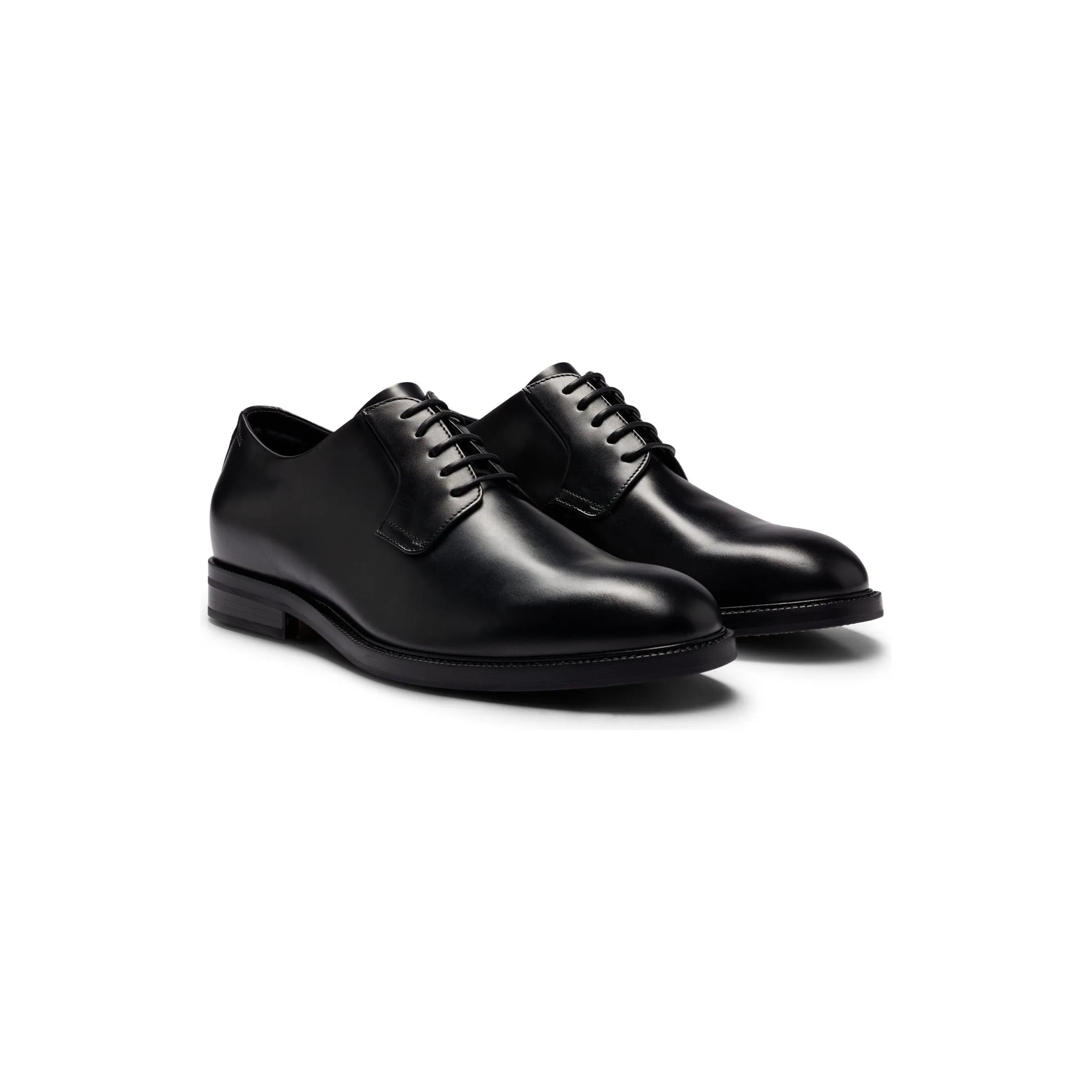 BOSS DRESSLETIC LEATHER DERBY SHOES
