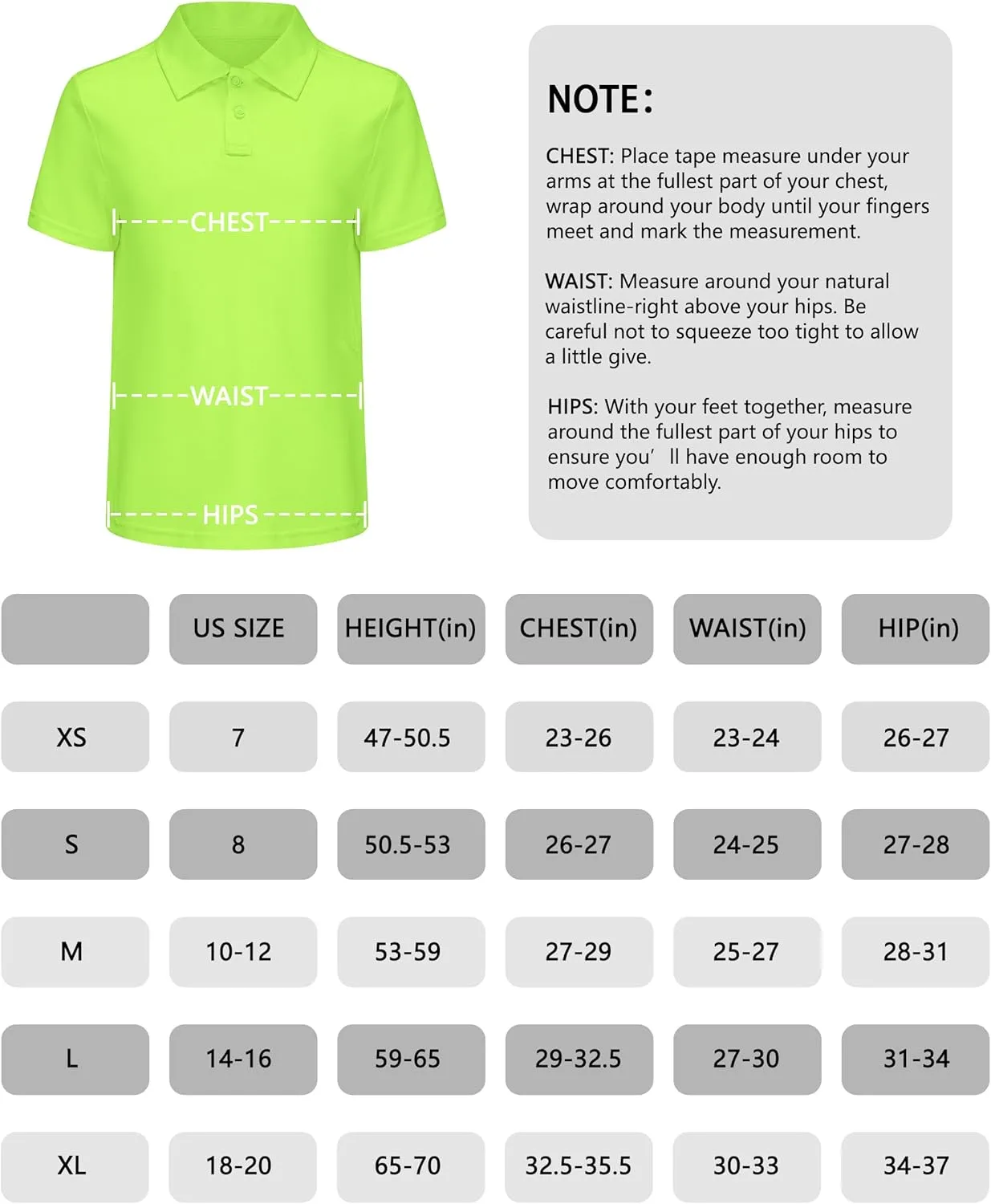 Boys' Performance Polo Shirt - Golf Grid Short Sleeve Collar Shirts Youth Stretch Quick Dry Lightweight Athletic UPF50 