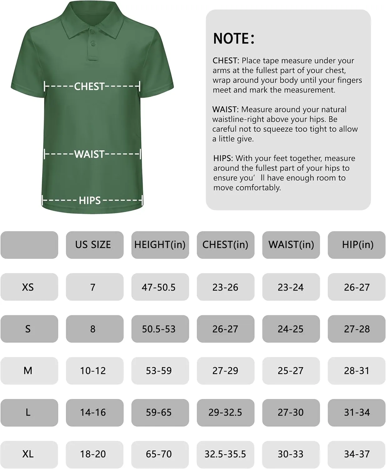 Boys' Performance Polo Shirt - Golf Grid Short Sleeve Collar Shirts Youth Stretch Quick Dry Lightweight Athletic UPF50 