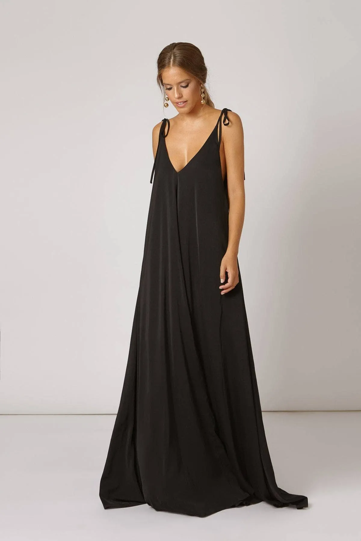 Bruna Pipi Black Dress