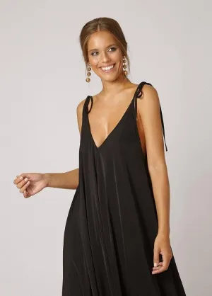 Bruna Pipi Black Dress