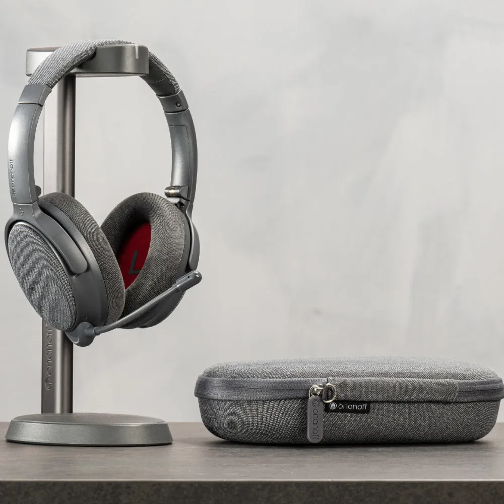 BUDDYPHONES Fokus  Hybrid Anc Headset - Grey