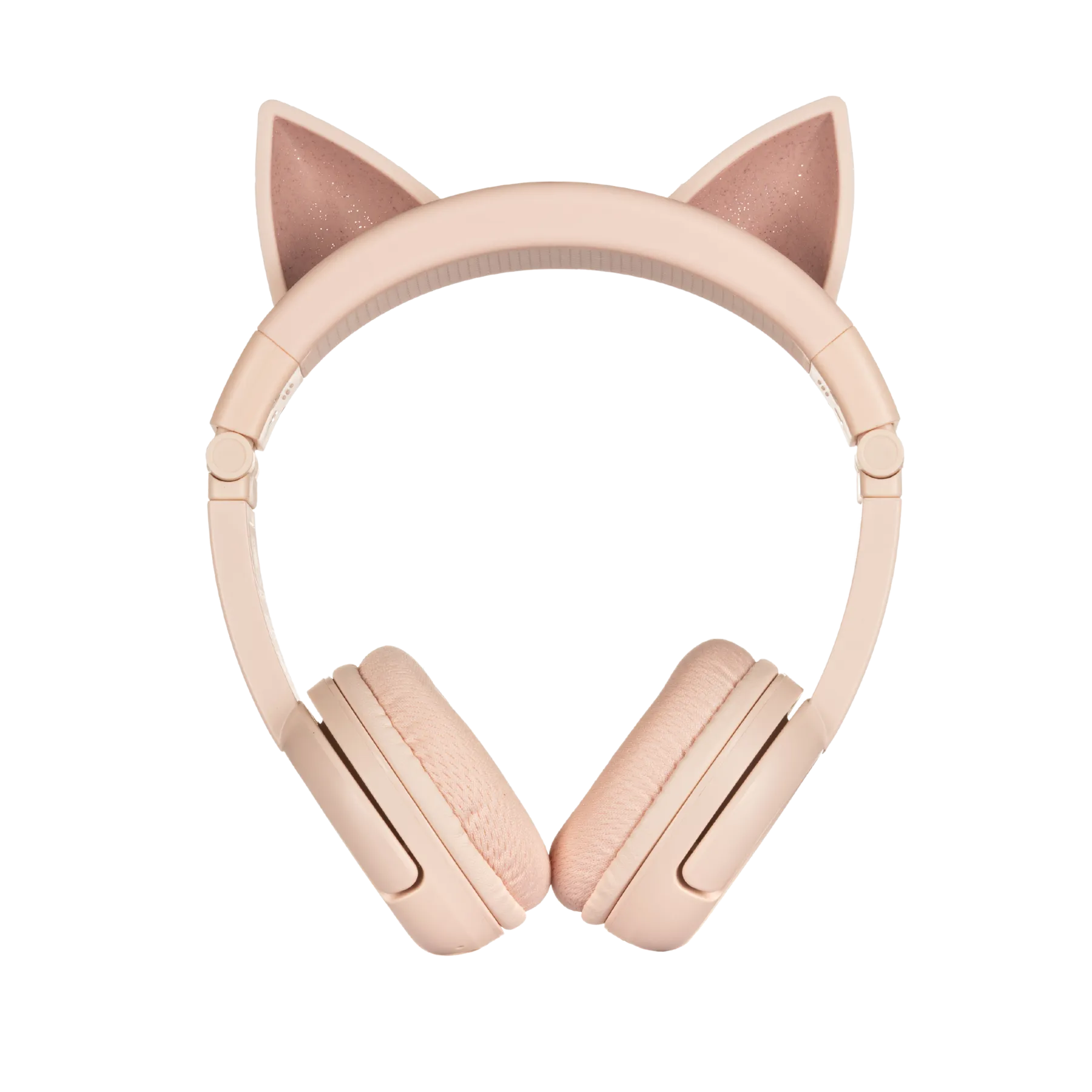 BUDDYPHONES PlayEars  Bluetooth Wireless Headset - Superb Sound & Playful Animal Ears Design - Cat - Pink