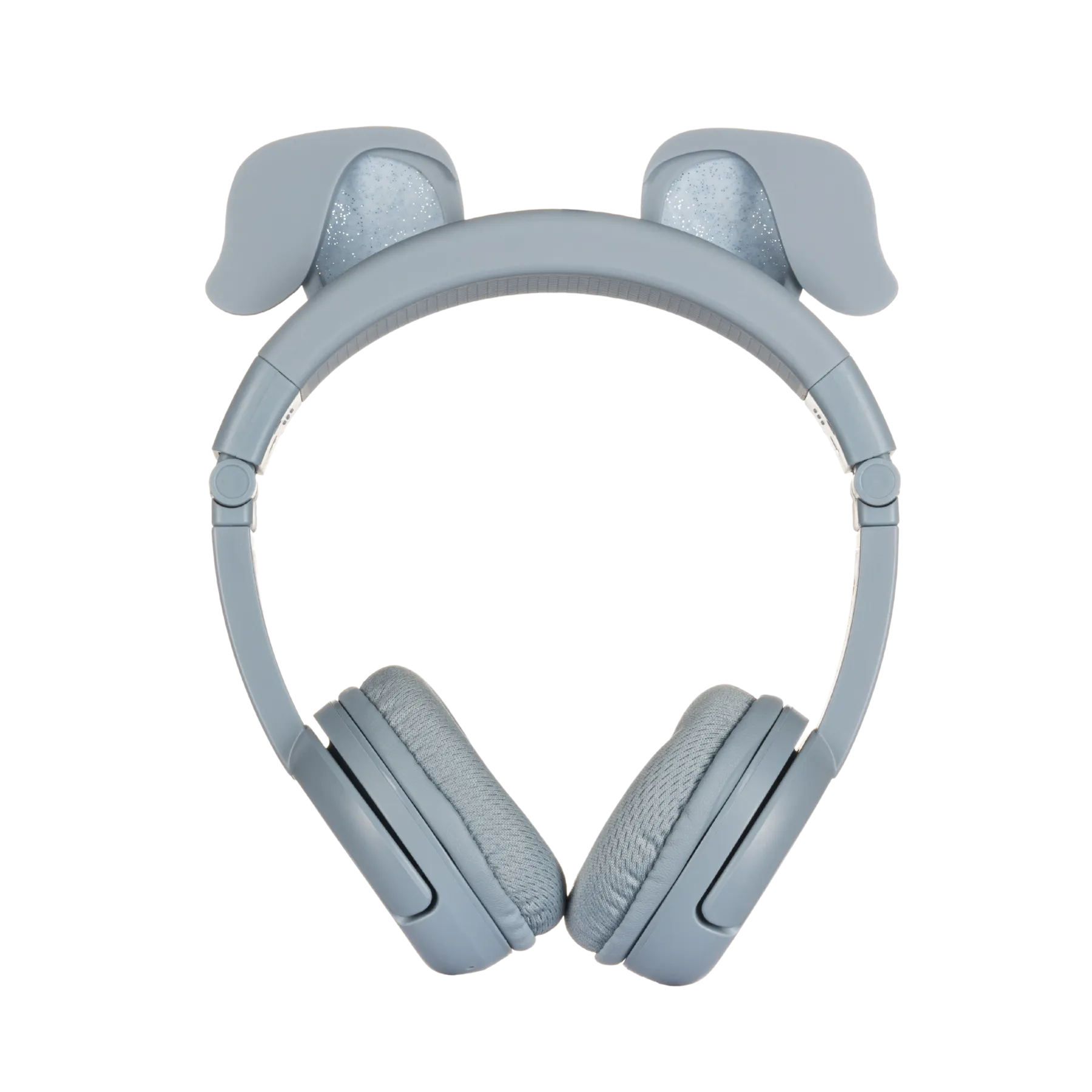 BUDDYPHONES PlayEars  Bluetooth Wireless Headset - Superb Sound & Playful Animal Ears Design - Dog - Gray