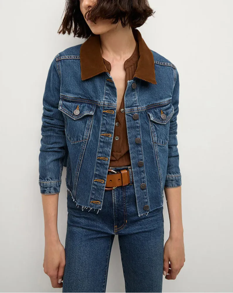 Cara Jacket With Cord Collar