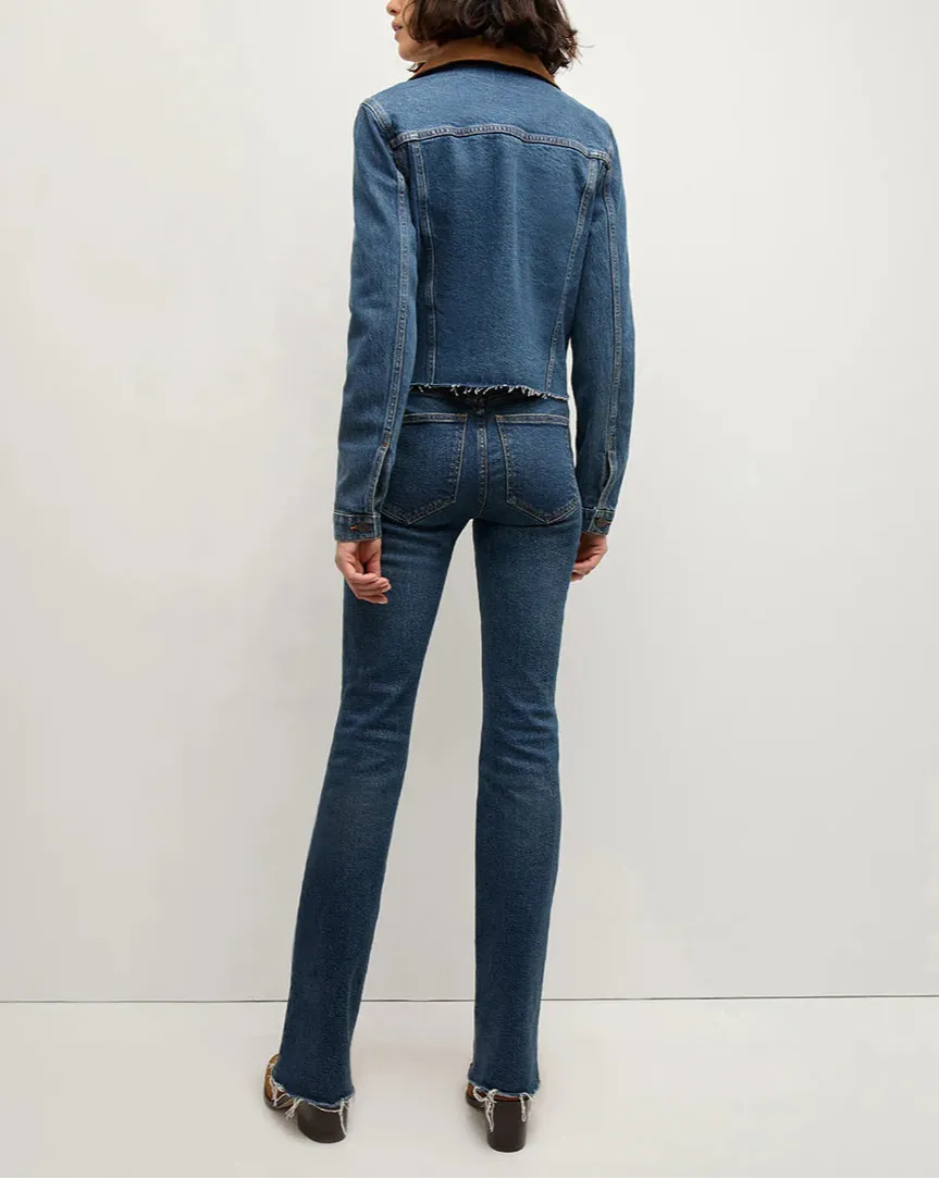 Cara Jacket With Cord Collar