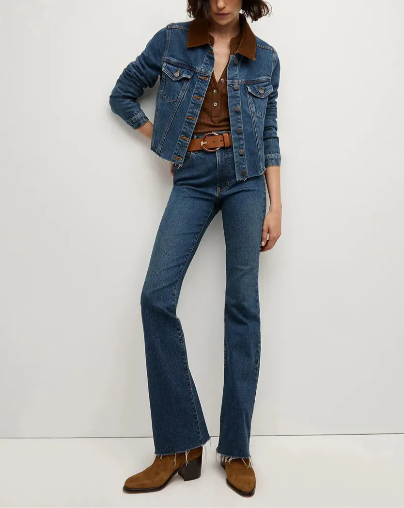 Cara Jacket With Cord Collar