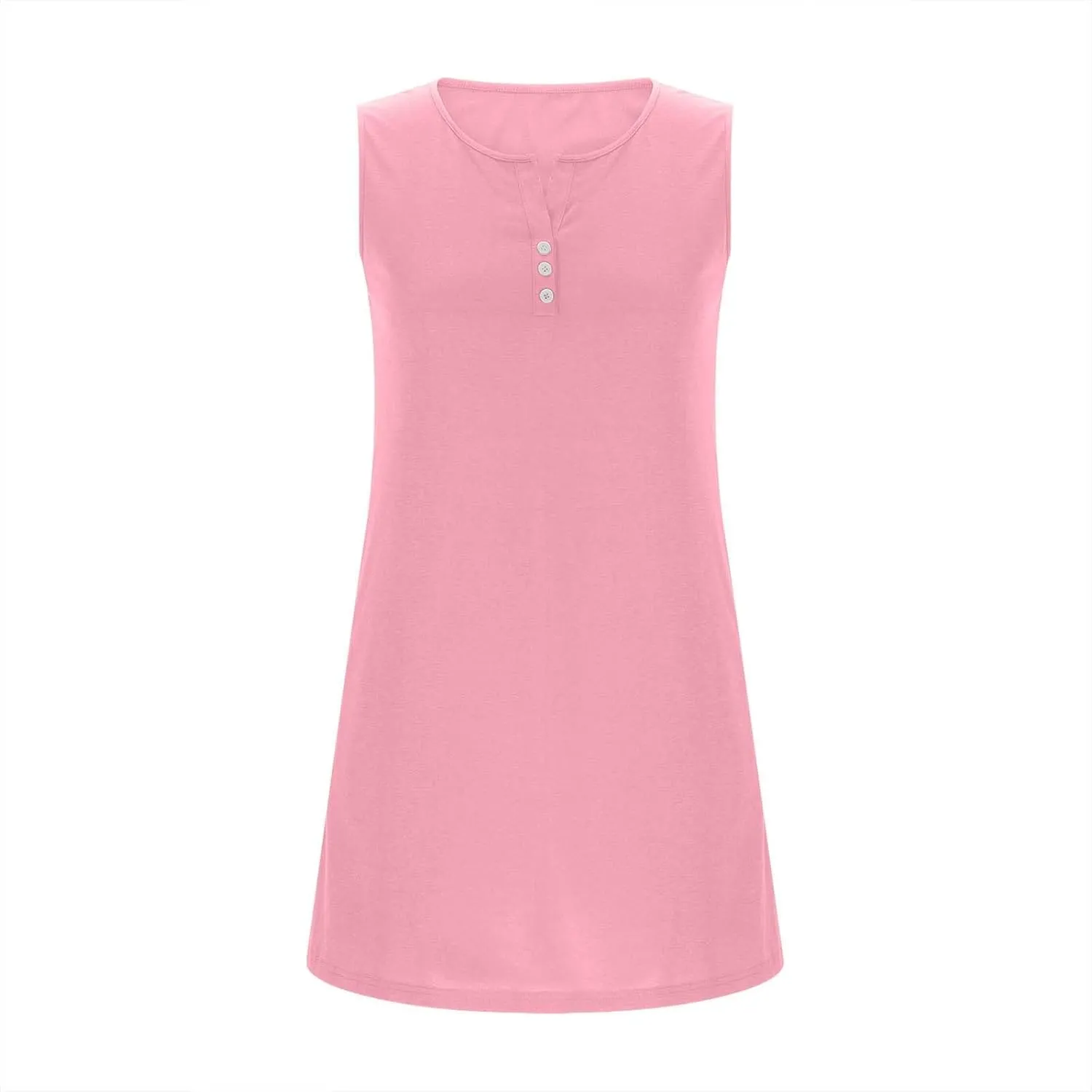 Casual Summer Dresses for Women Solid Color Tank Dress A Line Lightweight Comfortable Fashion Outfits
