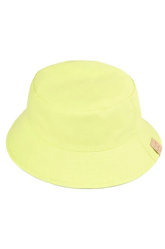 C.C Reversible Tie Dyed Bucket Hat Mint/Lime