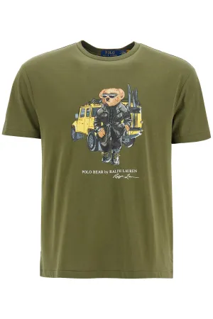 classic fit polo bear t-shirt 710854497042 CR24 NEW OLIVE DEFENDER BEAR