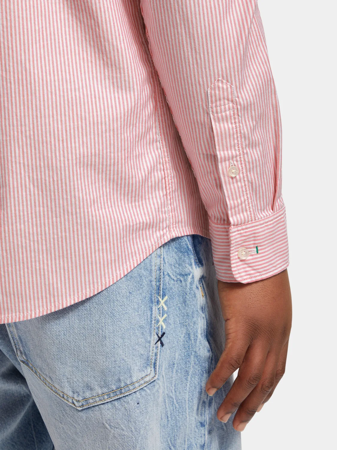 Classic striped Oxford shirt