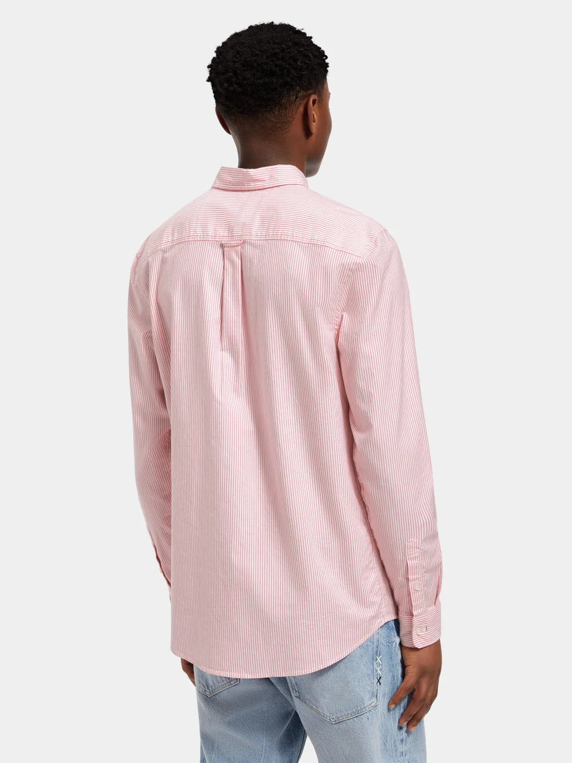 Classic striped Oxford shirt